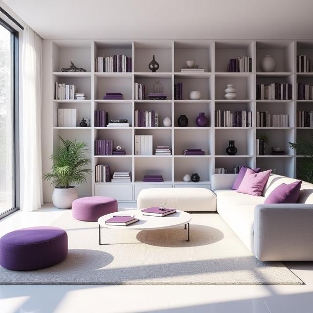 Professionally organized modern living space